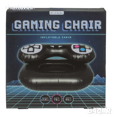 Надуваем фотьойл с формата на джойстик за геймъри, снимка 3 - Дивани и мека мебел - 53712509