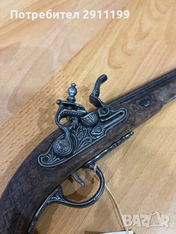 Реплика на кремъклия, снимка 2 - Антикварни и старинни предмети - 53364564