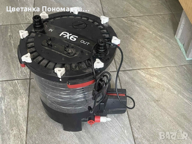 Външен филтър Fluval FX6 / с остаттчна гаранция, снимка 3 - Оборудване за аквариуми - 53400395