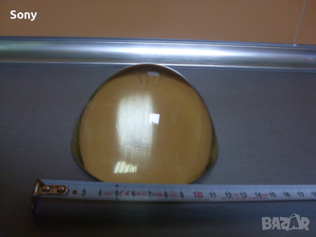 Стара стъклена лупа., снимка 2 - Антикварни и старинни предмети - 52616911