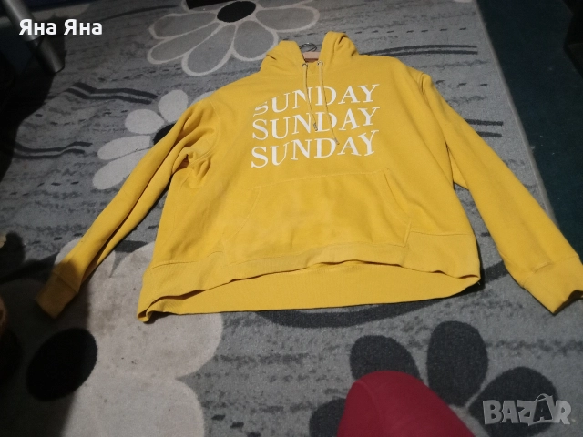 мъжки суичър "Sunday", снимка 2 - Спортни дрехи, екипи - 52932440