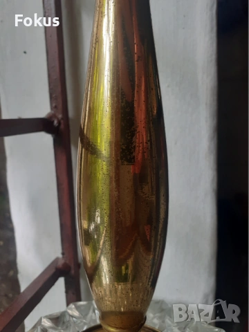 Страхотен стар салонен каминен висок пепелник - бронз, снимка 7 - Антикварни и старинни предмети - 53327155