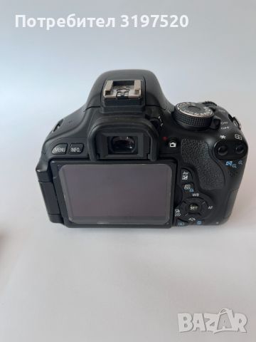 Canon 600D EOS Rebel T3i обектив Canon efs 18-55mm и аксесоари, снимка 2 - Фотоапарати - 46272995