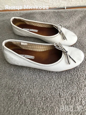 Дамски обувки Tommy Hilfiger, естествена кожа, снимка 4 - Дамски ежедневни обувки - 51232360