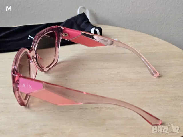 Дамски оригинални очила ARMANI EXCHANGE AX 4125 U 833911 - SHINY TRANSPARENT PINK

, снимка 7 - Слънчеви и диоптрични очила - 49267582
