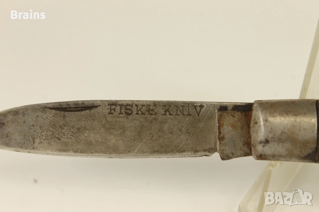 Стара Джобна Шведска Ножка FISKE KNIV, снимка 5 - Антикварни и старинни предмети - 52308072