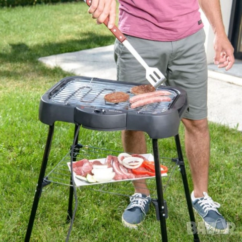 Електрическо барбекю Taurus Maxim’s Plus – 2000W. С ДЕФЕКТ-липсват краката, снимка 5 - Друга електроника - 52093434