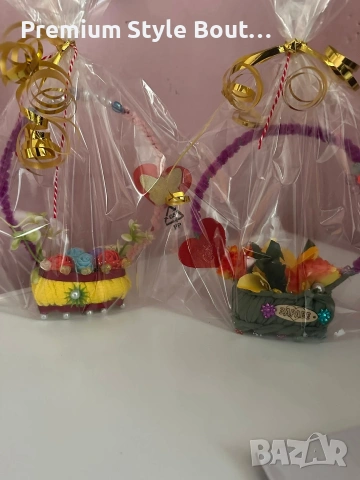 кошници с цветя, снимка 4 - Декорация за дома - 53645147