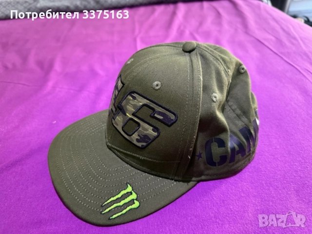 Black hat Valentino Rossi/Черна шапка на Валентино Роси