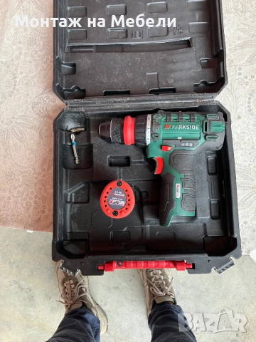 Parkside винтоверт 12v с батерия