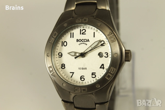 Дамски Часовник BOCCIA Titanium Quartz , снимка 3 - Дамски - 52171588