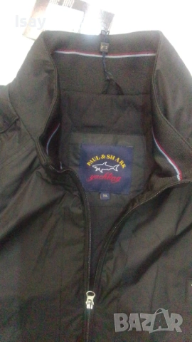 Мъжко яке Паул Шарк 7ХЛ последен размер в черен цвят, снимка 3 - Якета - 53566788