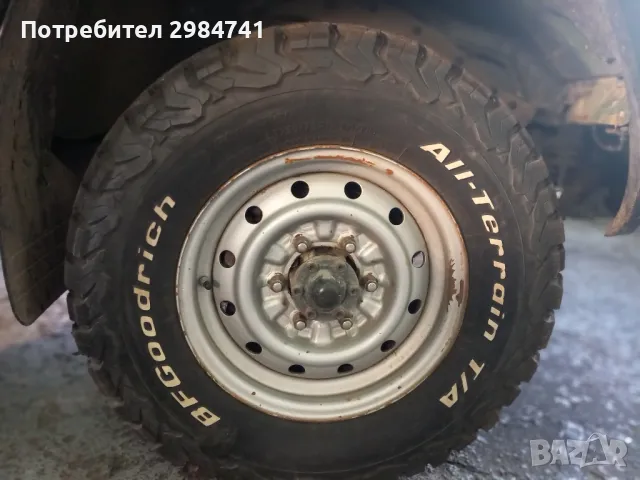 bfgoodrich trail terrain t/a ko2 lt 235/75r15 104/101s, снимка 10 - Гуми и джанти - 47138105