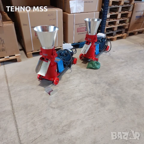 ПРОМО Преса, Гранулатор за фураж KL-140 с 1 матрица и ДВИГАТЕЛ 3 KW /1400 RPM/230V/ 110 КГ/Ч, снимка 4 - Други стоки за животни - 46101960