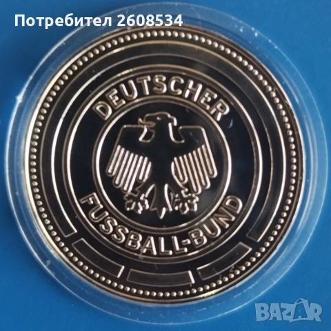 ФУТБОЛЕН ВЪЗПОМЕНАТЕЛЕН ПЛАКЕТ – „ЖЕРОМ БОАТЕНГ“, снимка 2 - Нумизматика и бонистика - 53596971