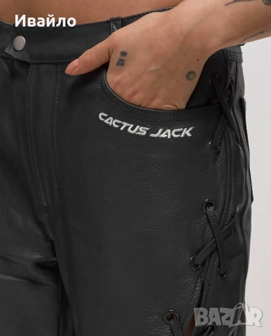 Кожен панталон Jordan Brand x Cactus Jack (Jordan x Travis Scott  и блуза nike air jordan, снимка 3 - Комплекти - 53482370