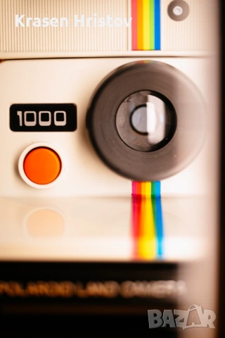 Polaroid Land Camera 1000 + Polaroid flash 2351 (Polatronic/Q-light), снимка 5 - Фотоапарати - 54016517