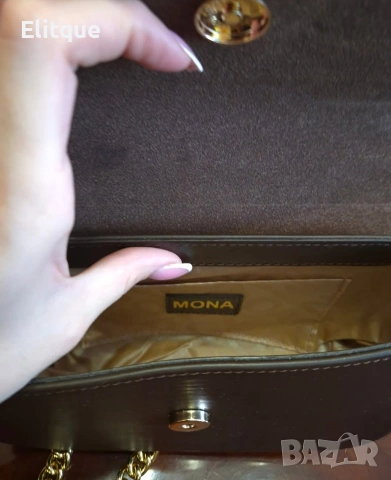 чанта MONA ➡️22cm⬆️14cm 🌟, снимка 3 - Чанти - 53217033