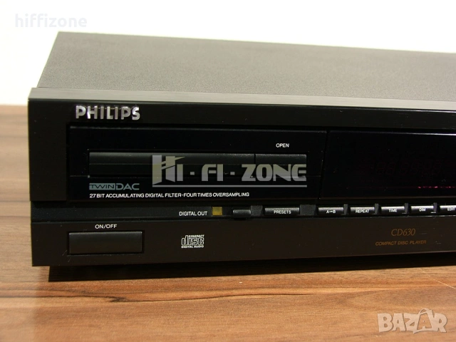 CD плеър  Philips cd-630 , снимка 3 - Ресийвъри, усилватели, смесителни пултове - 54156927