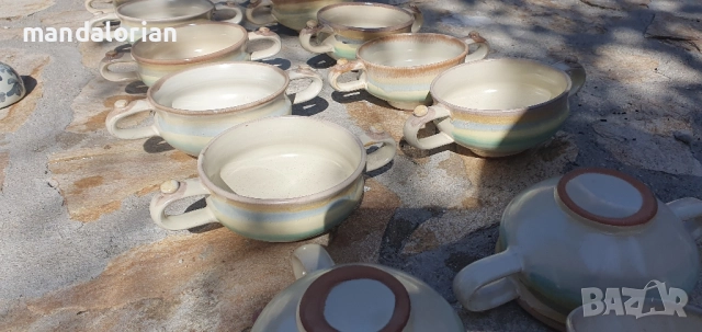 Българска керамика - сервиз,чаши, чинии, вази, купи, , снимка 6 - Вази - 51828611