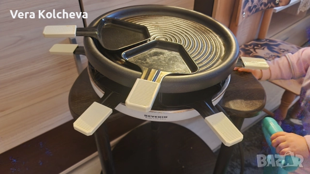 Severin парти грил с 8 плочи., снимка 4 - Скари - 52207917