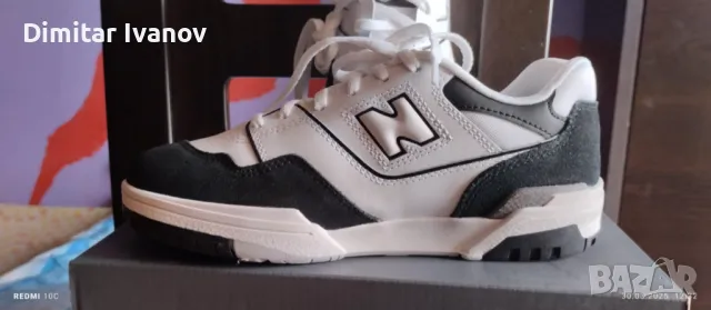 New Balance 550- кожа, снимка 3 - Детски маратонки - 49697833