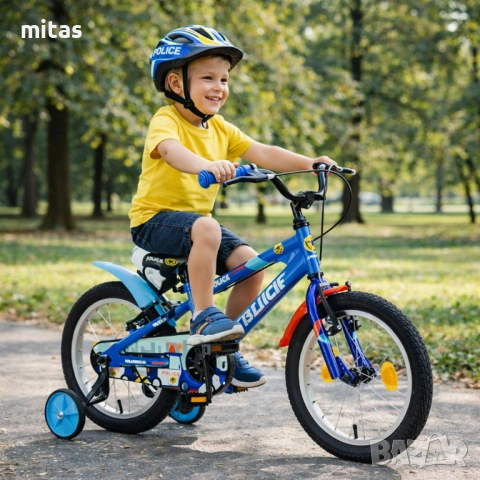 Детски велосипед Polar Junior 16" – Police / Icecream / Dino, снимка 10 - Велосипеди - 53985228