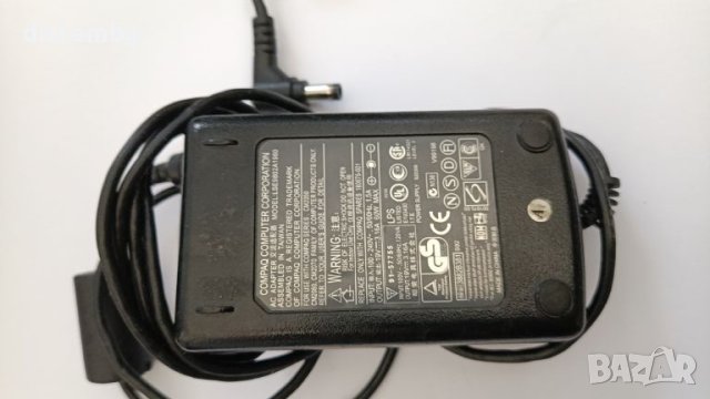 Адаптер за лаптоп Compaq LSE9802A1960  19V  3.16A, снимка 1 - Части за лаптопи - 46185278