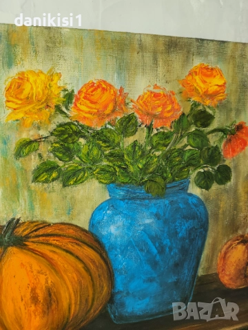 Авторска картина маслени бои, снимка 4 - Картини - 51379659