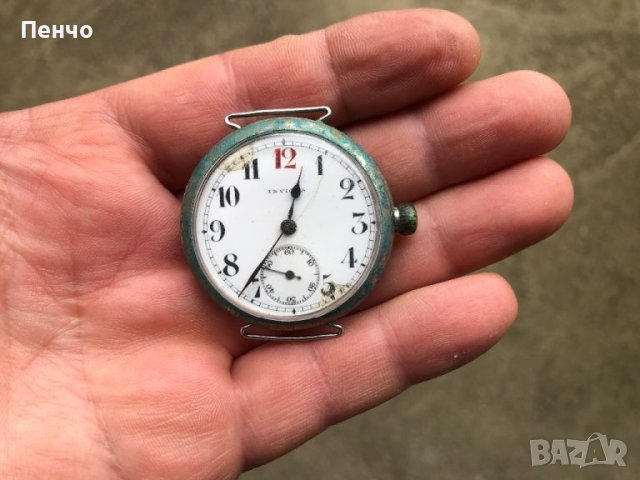стар военен /тренч, милитари/ ръчен часовник "INVICTA", снимка 2 - Антикварни и старинни предмети - 45553717