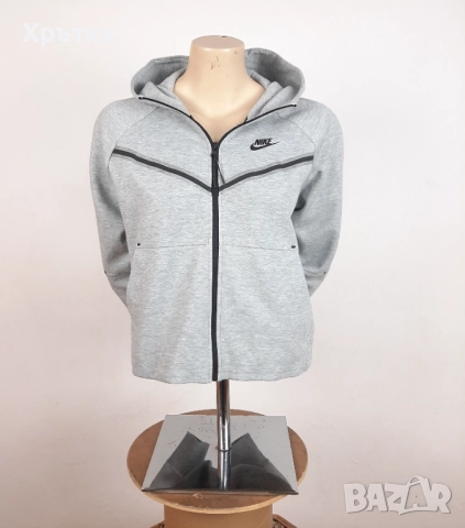 Nike Tech Fleece Windrunner - Оригинално дамско горнище размер S, снимка 7 - Спортни екипи - 52426370