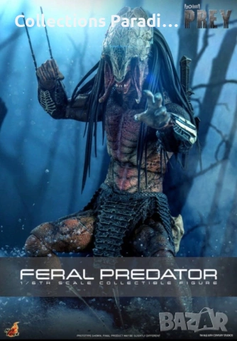 Hot Toys Predator фигура статуя, снимка 2 - Колекции - 54043004