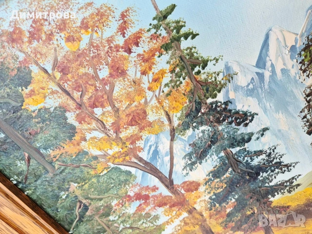 Картина рисувана върху платно , снимка 7 - Картини - 54227695