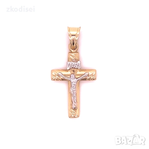 Златен медальон 0,78гр. 14кр. проба:585 модел:33761-1, снимка 1