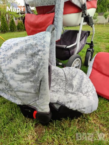 Детска количка 3 в 1 Retrus зимен кош летен кош кош за новородено , снимка 8 - Детски колички - 45296895