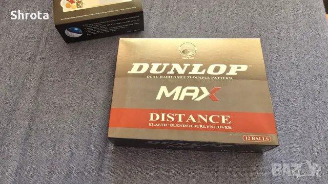 подаръчен комплект нови голф топки dunlop, снимка 2 - Голф - 48401365