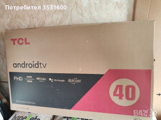 TCL40S6200 android TV 40 инча, снимка 1