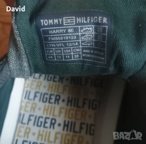 Оригинални мъжки сникърси Tommy Hilfiger, снимка 6 - Спортно елегантни обувки - 51309117