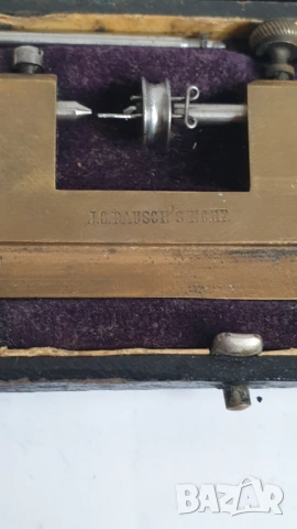 Антикварен струг за полиране на часовници, снимка 7 - Антикварни и старинни предмети - 53910748