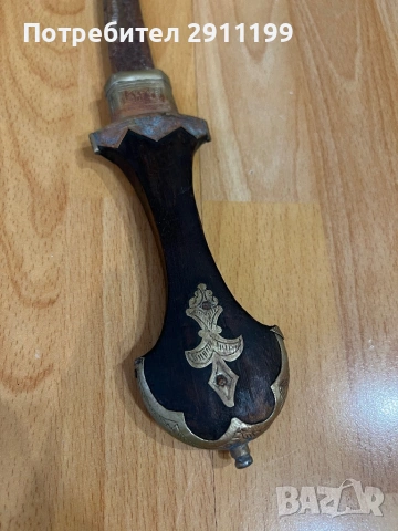 Стара арабска кама / ханджар, снимка 5 - Антикварни и старинни предмети - 54281163