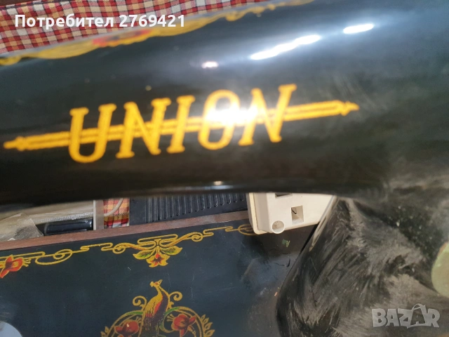 Шевна машина UNION - електрическа, снимка 3 - Шевни машини - 53839877