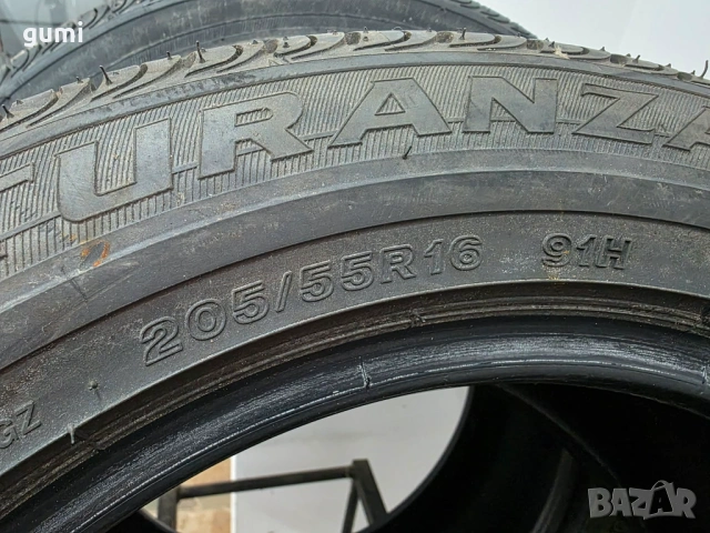 2бр летни гуми 205/55/16 BRIDGESTONE L04878, снимка 4 - Гуми и джанти - 53449949