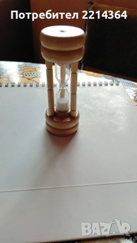 Малък пясъчен Часовник, снимка 2 - Декорация за дома - 53876055