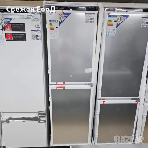 хладилник с фризер за вграждане ELECTROLUX, снимка 6 - Хладилници - 50712357