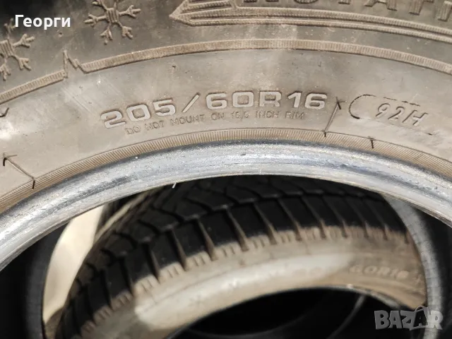 4бр.зимни гуми 205/60/16 Dunlop, снимка 5 - Гуми и джанти - 48420283