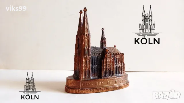 Метален сувенир Dom Zu Köln Германия, снимка 1 - Колекции - 48932128