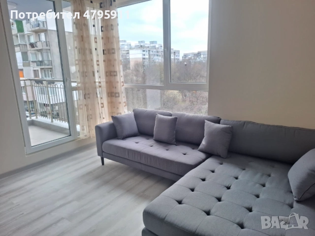 Двустаен апартамент под наем до метро | Ново строителство | 2 тераси,  град София, Люлин 3, снимка 16 - Апартаменти - 54186143