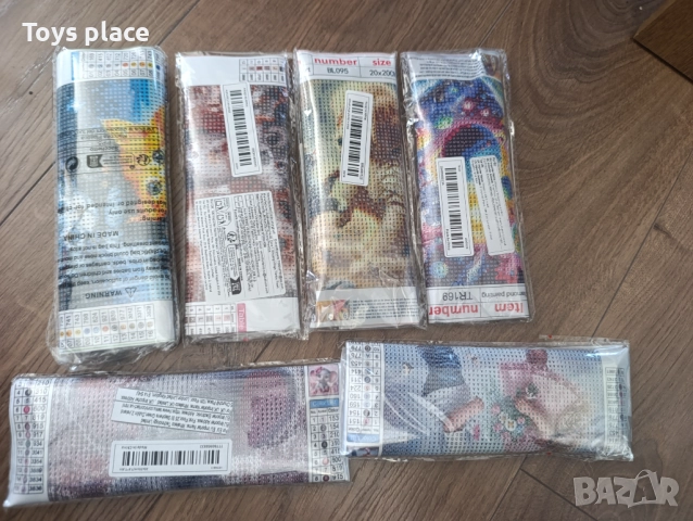 Нови детски диамантени гоблени с красиви картинки 20*20см различни модели , снимка 12 - Игри и пъзели - 52930413