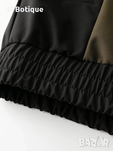 🧥 Мъжко софтшел яке с цял цип и висока яка – STBoutique, снимка 6 - Якета - 52179402