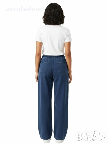 Дамски дънки с удобна кройка, 2цвята , снимка 4 - Дънки - 53239346